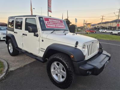 2009 JEEP WRANGLER UNLIMITED SPORT (4x4) 4D SOFTTOP JK MY09 for sale in Melbourne West